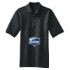 Heavyweight Cotton Pique Polo with Pocket Thumbnail